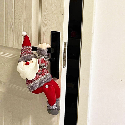 卧室圣诞老人门把手套