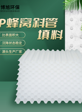 pp六角蜂窝斜管填料玻璃不锈钢斜板填料污水处理自来水厂家沉淀池