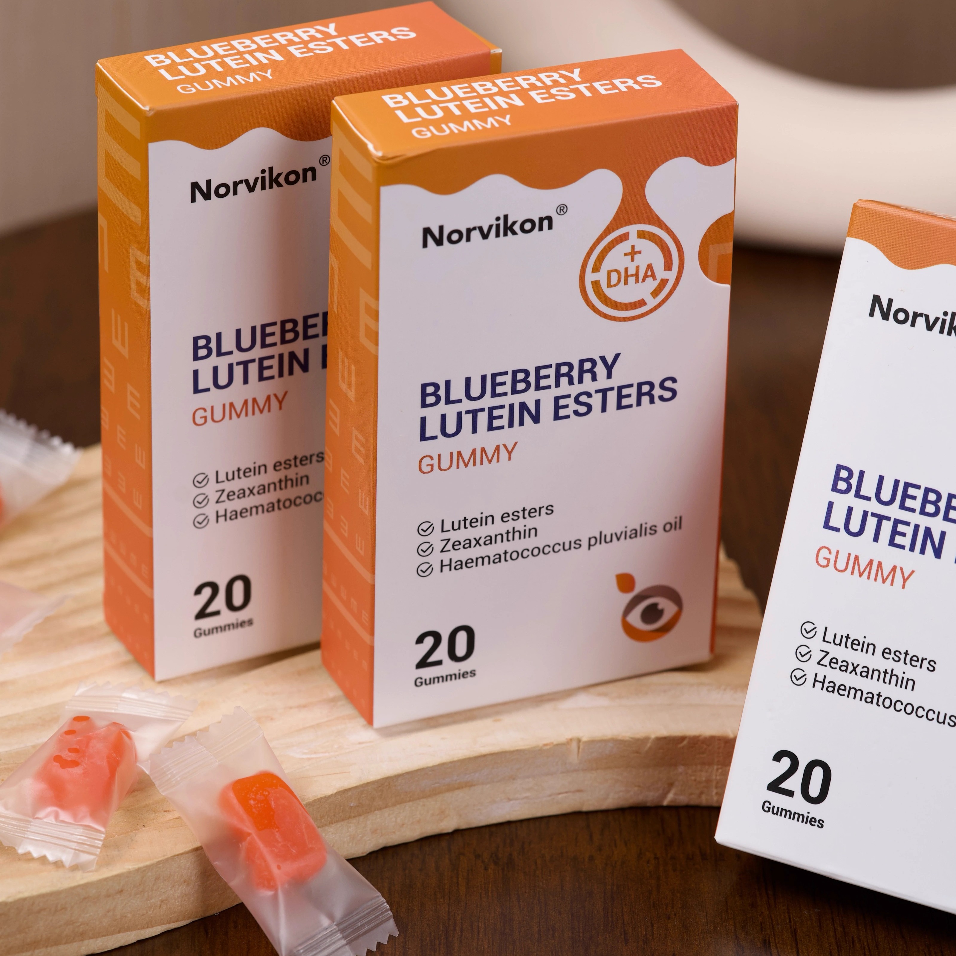 Norvikon诺维肯DHA藻油小熊软糖