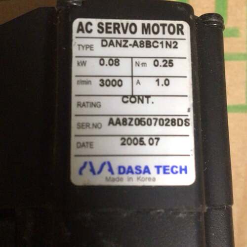 可维修AC SEERVO MOTOR DANZ-A5BC1N2议价