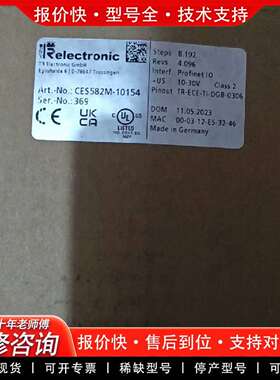 可维修帝尔编码CES582M-10154议价议价