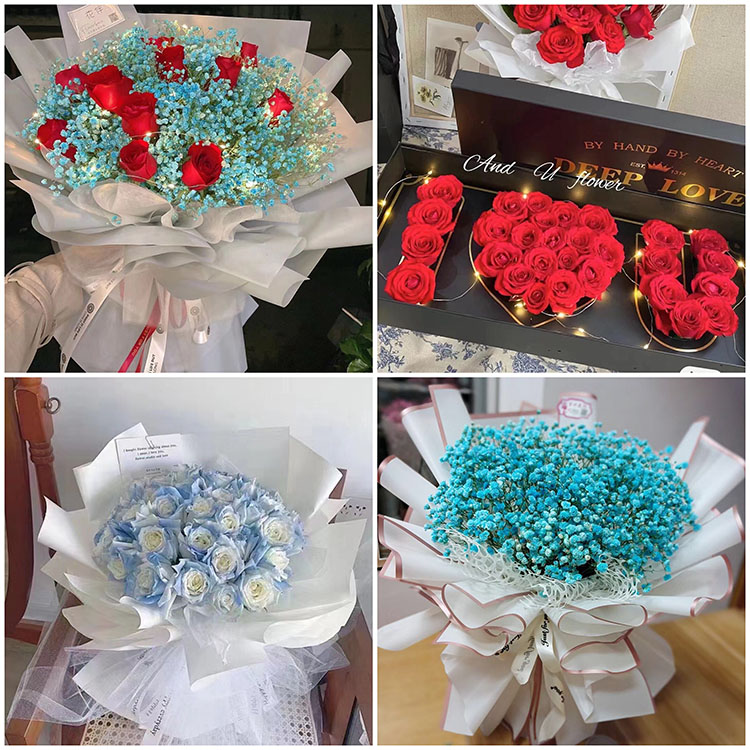 开封市通许县兰考县尉氏县同城鲜花速递七夕表白红玫瑰送女友老婆