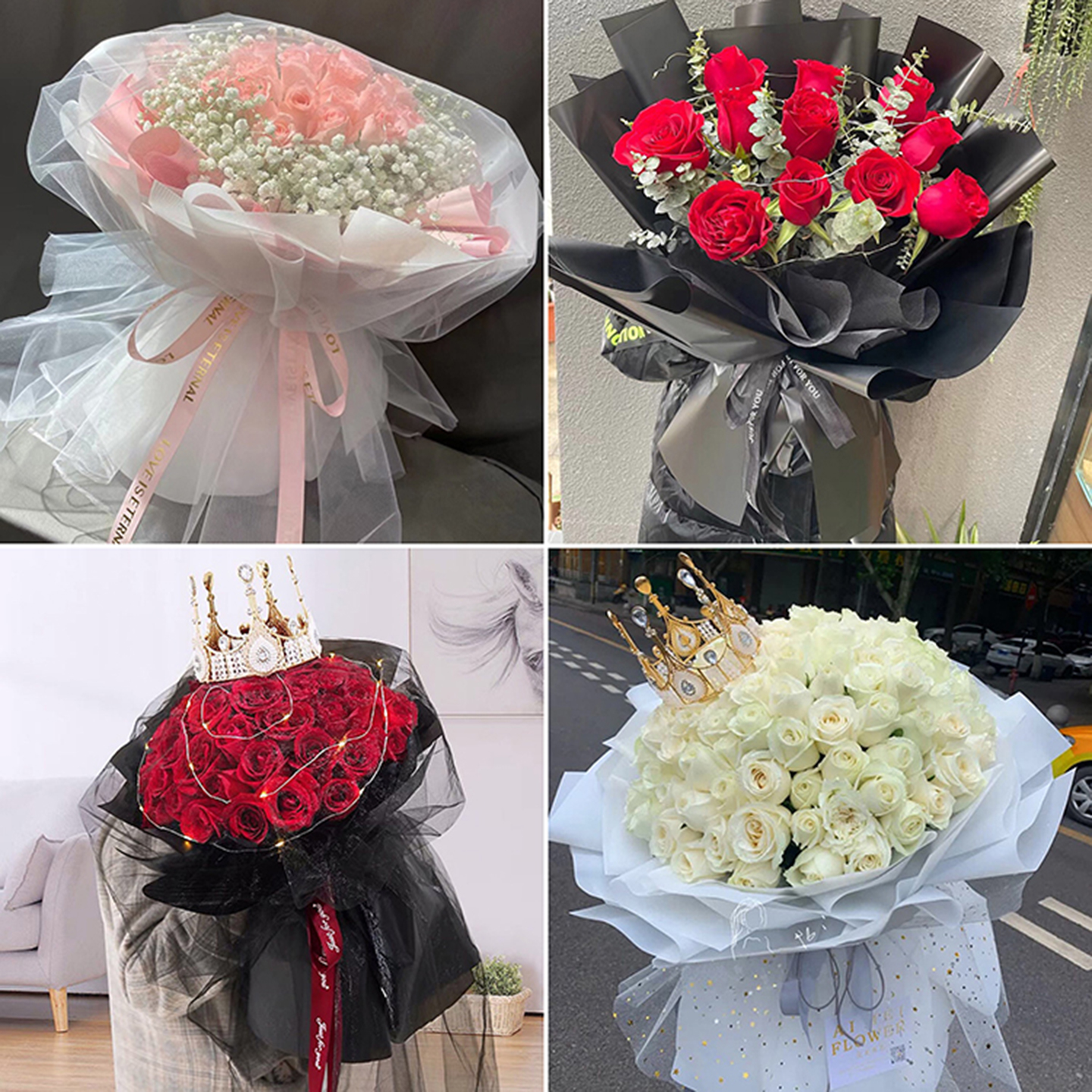 曲靖麒麟区沾益区宣威市同城鲜花速递七夕表白玫瑰花束送女友老婆