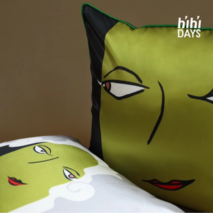 hihiDAYS 是你是我 | 设计师款高光泽艺术小众友情款抱枕