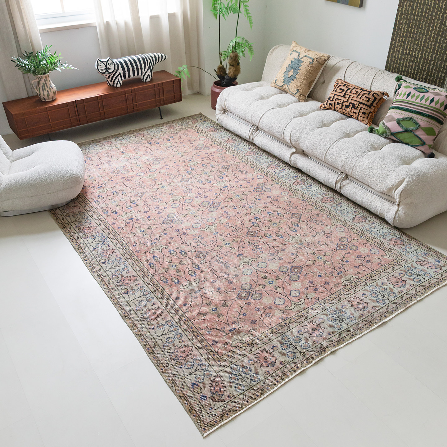 毯游记 土耳其进口复古地毯做旧红色中古风客厅羊毛手工编织,居家布艺,地毯,淘宝优惠券,粉丝福利购,淘宝优惠卷