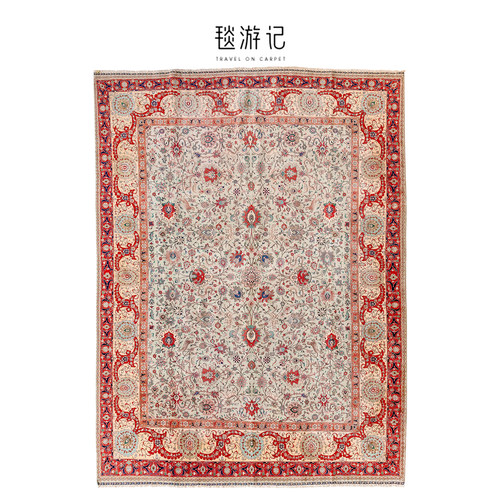 毯游记 伊朗Tabriz手工羊毛地毯客厅进口高品质收藏波斯51516