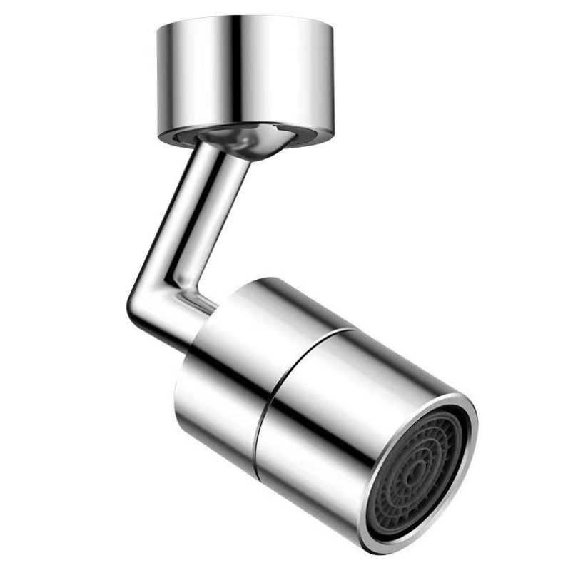 全铜通用水龙头万向旋转洗漱神器厨房防溅增压两档起泡延伸器