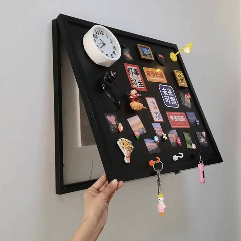 电表箱装饰画冰箱贴磁吸DIY手工电闸总开关遮丑客厅电源黑板挂画