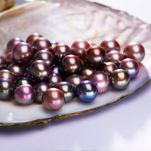 直播间现场开河蚌取珍珠专拍【淡水爱迪生珍珠蚌】