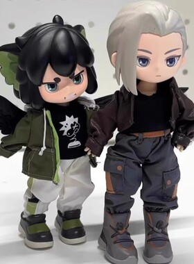 【现货】正版SIMONTOYS罗小黑战记2BJD可动人偶盲盒无限鹿野玩偶