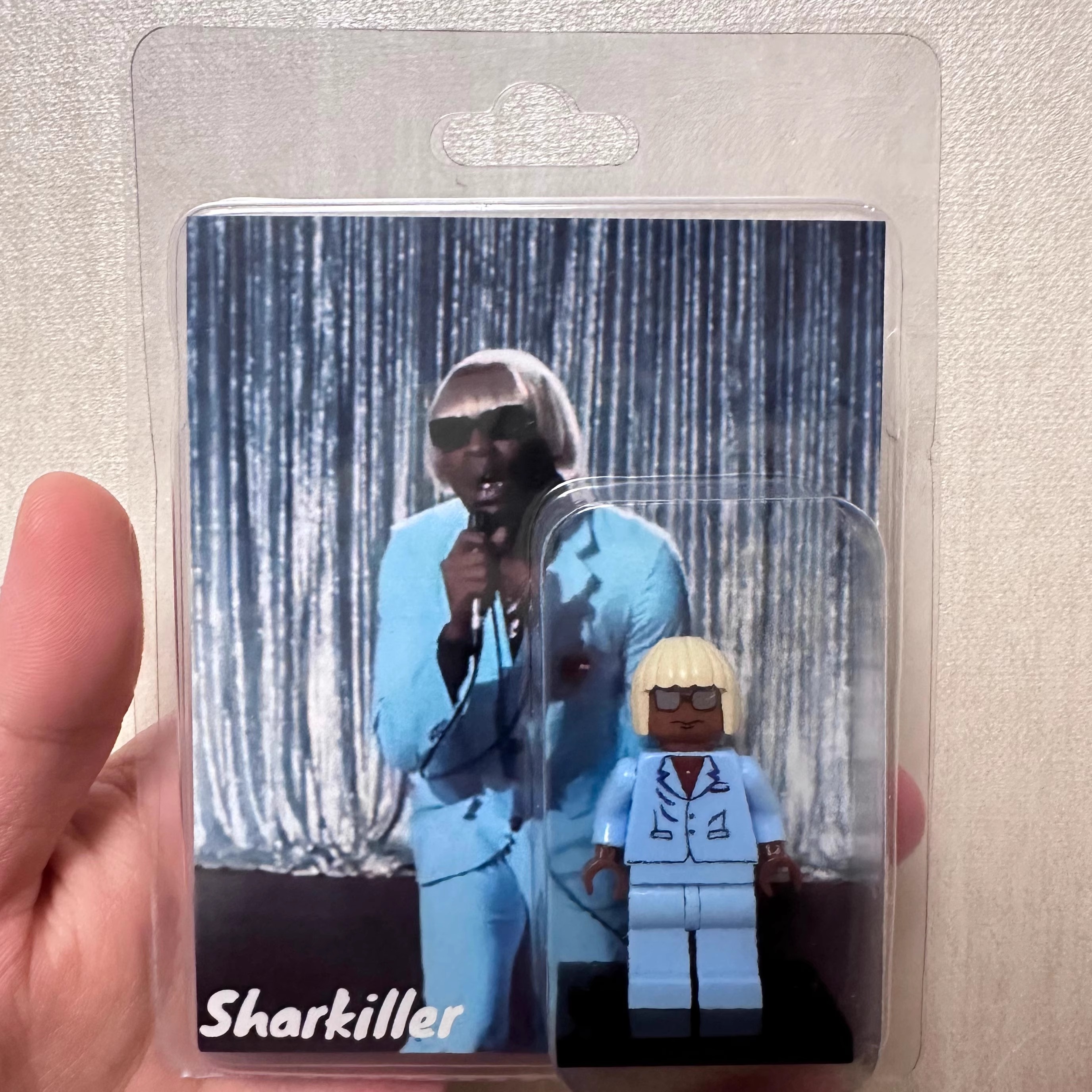 Tyler,The Creator积木泰勒《IGOR》积木挂件Sharkiller积木人仔