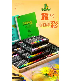 丹可林重彩油画棒专业三代高级灰mini24色48色60白色单色油性蜡笔