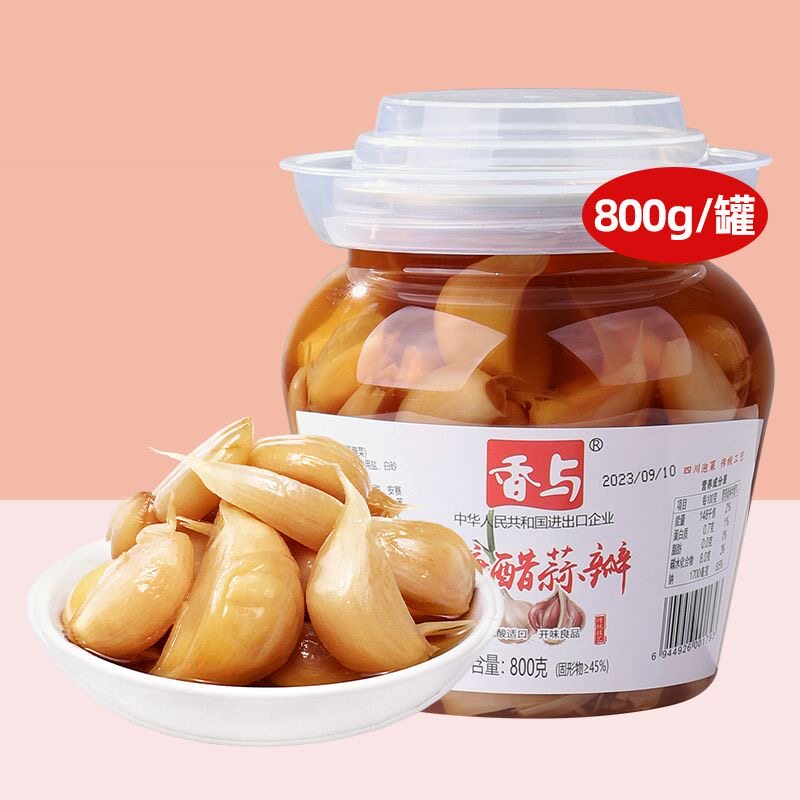 香与糖醋蒜瓣榨菜800g酱腌菜四川特风味虎将榨菜咸菜下饭菜开味 - 实物图
