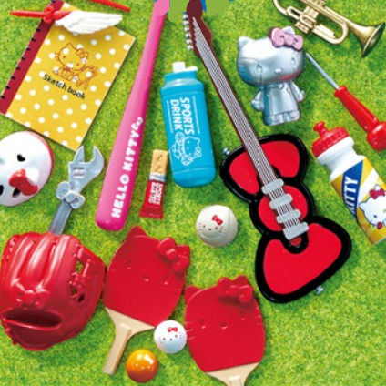 散货大全rement绝版食玩微缩模型摆设hellokitty课外活动满百包邮