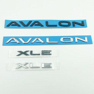 适用于一汽丰田亚洲龙车标AVALON英文字母标志 XLE原车替换后备箱