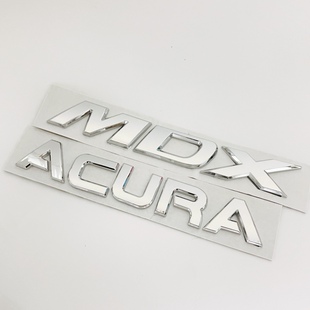 讴歌ACURA车标阿库拉英文字母标志MDX/RDX/TLX/ZDX后备尾箱标