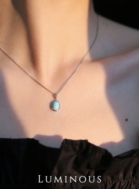 12月生辰石天然原矿绿松石