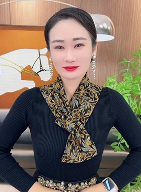 幸福棉护颈围巾可放暖宝宝保暖珠光棉长巾秋冬印花护颈椎小围脖套