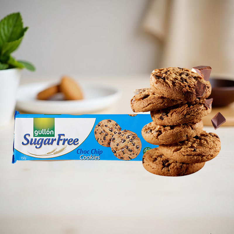 谷优西班牙进口巧克力曲奇饼干（无添加白砂糖）营养早餐休闲食品