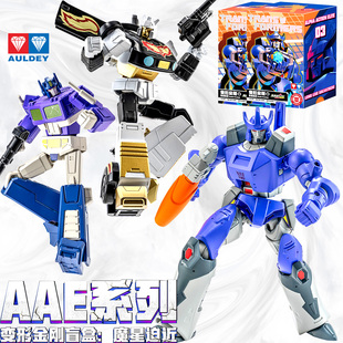 奥迪双钻变形金刚第三弹AAE盲盒魔星迫近惊破天擎天柱威震天手办3
