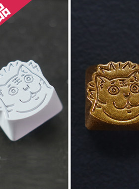 B站奇怪的猫机械键盘个性键帽