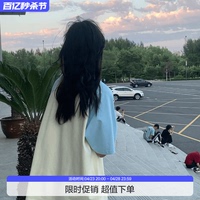 丝叔潮社ICONSLAB印花纯棉短袖T恤女夏季oversize宽松情侣装半袖