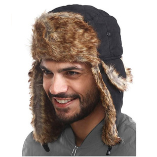 Men Women Snow Winter Trapper Hat with Ear Flaps Aviator Hat