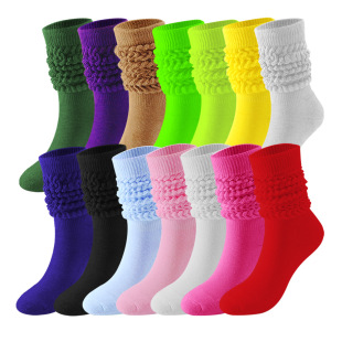 Winter Socks Warm Slouch Bubble Men Women Pile