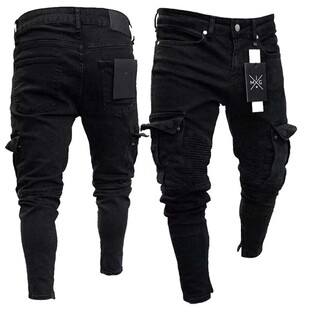 Fashion Trousers pant For male New European Men Jeans pants