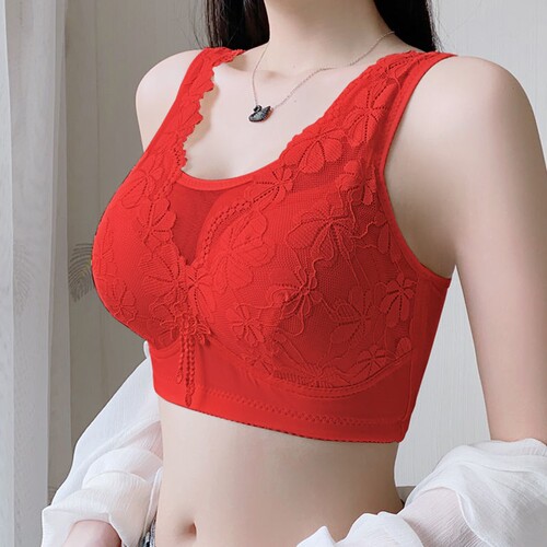 大码乳胶内衣无钢圈文胸薄款聚拢