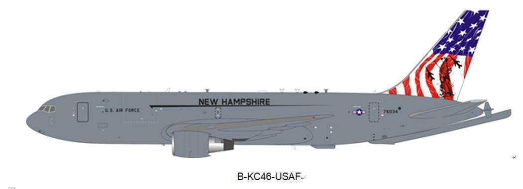 /预:B-Models 1:200 飞机模型 美国空军 KC-46空中加油机 76064