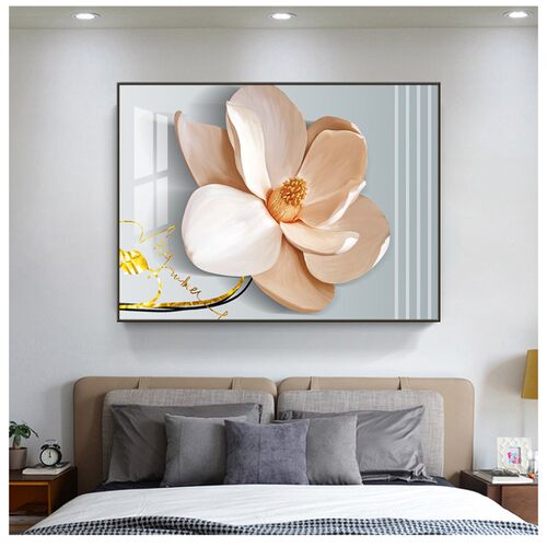 卧室床头装饰画现代简约客厅背景墙房间墙画壁画酒店宾馆单幅挂画