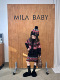 MILA 短裙套装 BABY冬款 女童节日费尔岛毛衣儿童提花针织开衫