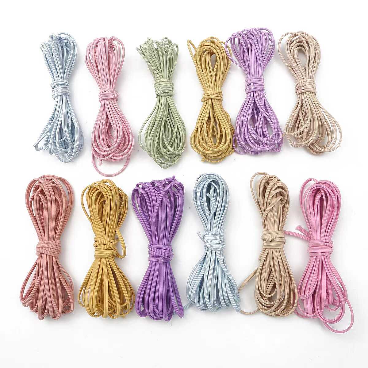 diy自制半成品高弹力发圈