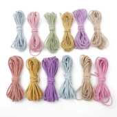 高弹力小扁绳diy自制皮筋材料发圈发带半成品松紧带手工头绳配件