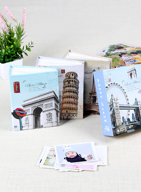 6寸相册影集小相册本插页式家庭100张小清新纪念册生日礼物