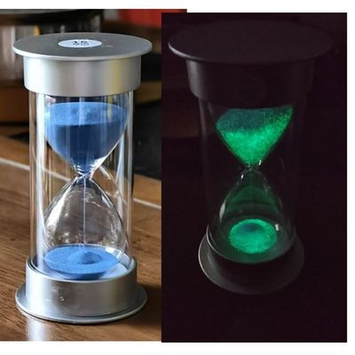 银盖夜光款沙漏10/20/30分钟计时器儿童学习时间平安夜耶诞节礼物