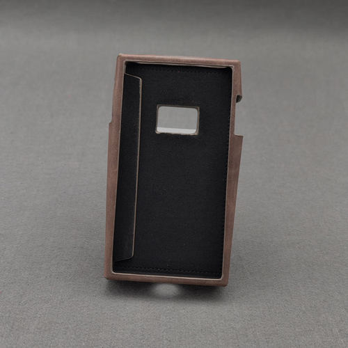 MTOCASE定制 适用于艾利和SP3000T  全包侧入真皮保护套 经典深咖