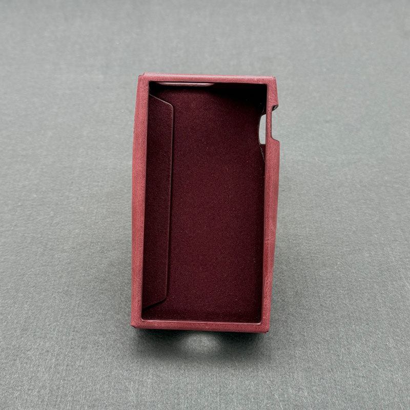 MTOCASE定制 适用于艾利和SP3000M  全包侧入真皮保护套 经典深红