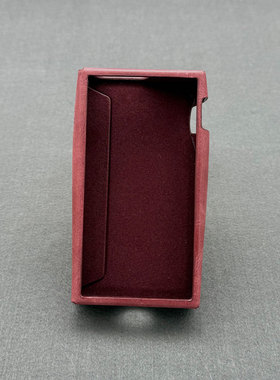 MTOCASE定制 适用于艾利和SP3000M  全包侧入真皮保护套 经典深红