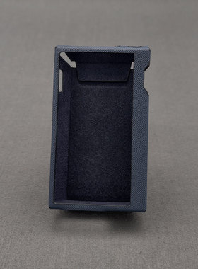 MTOCASE定制 适用于艾利和KANN ALPHA 真皮保护套 布纹宝蓝