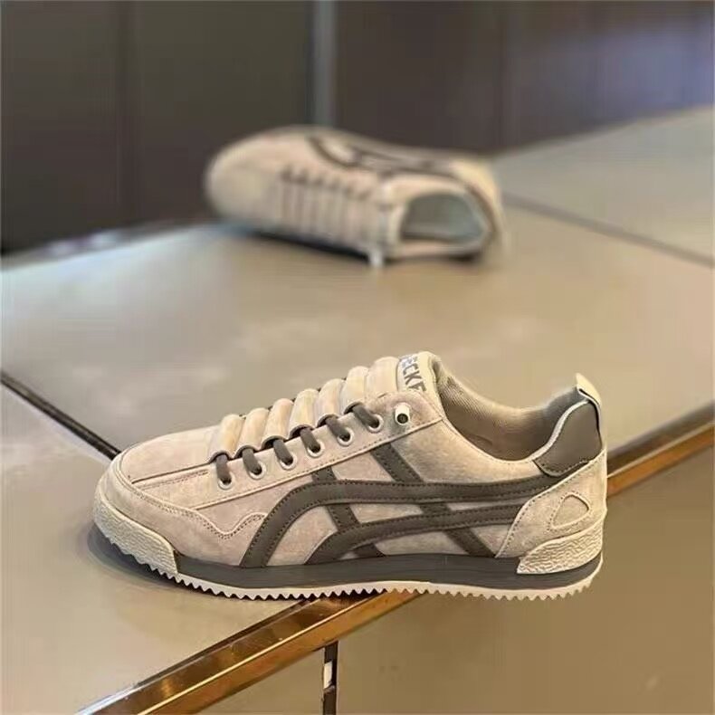 欧洲站男鞋春季2026新款运动休闲德训板鞋轻便软底潮流百搭阿甘鞋