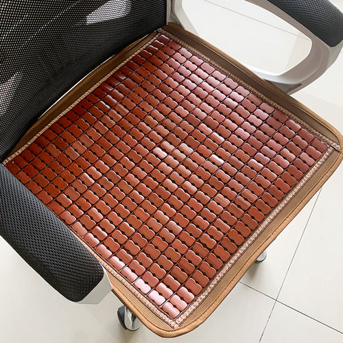 凉席坐垫椅子垫透气久坐办公室屁垫夏季汽车凉垫麻将竹垫夏天座垫