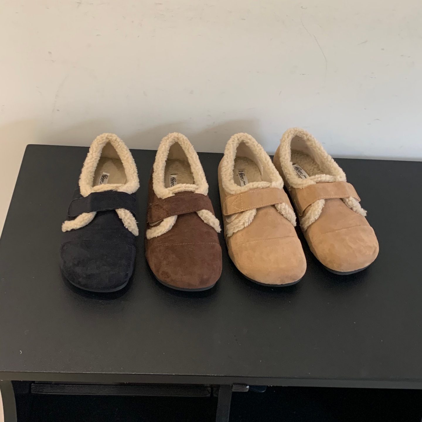 秋冬加绒保暖豆豆鞋女2025年新款平底单鞋文艺舒适勃肯棉鞋防滑鞋