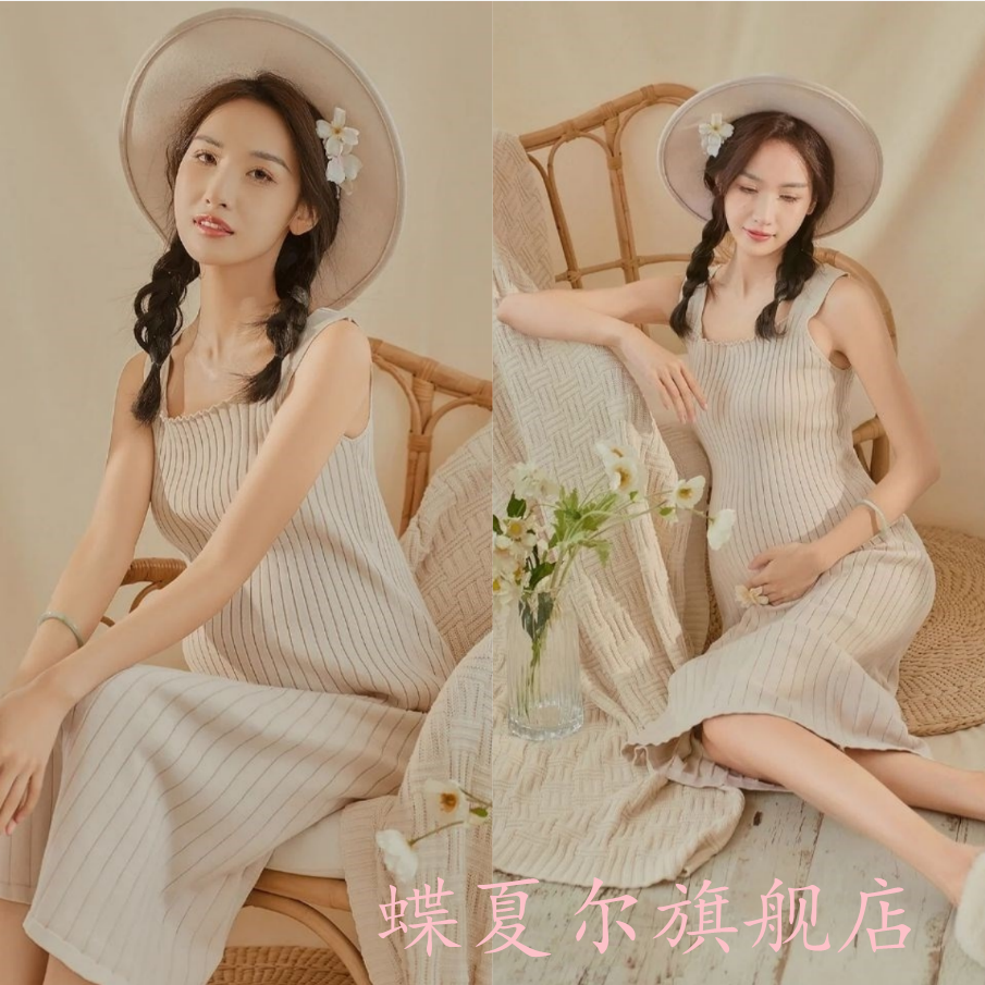 孕妇装时尚小清新套装味孕期