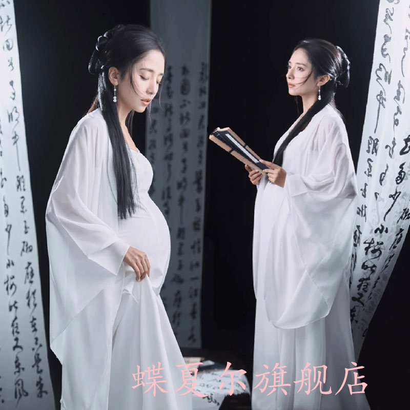 影楼新款孕妇装写真艺术照服装
