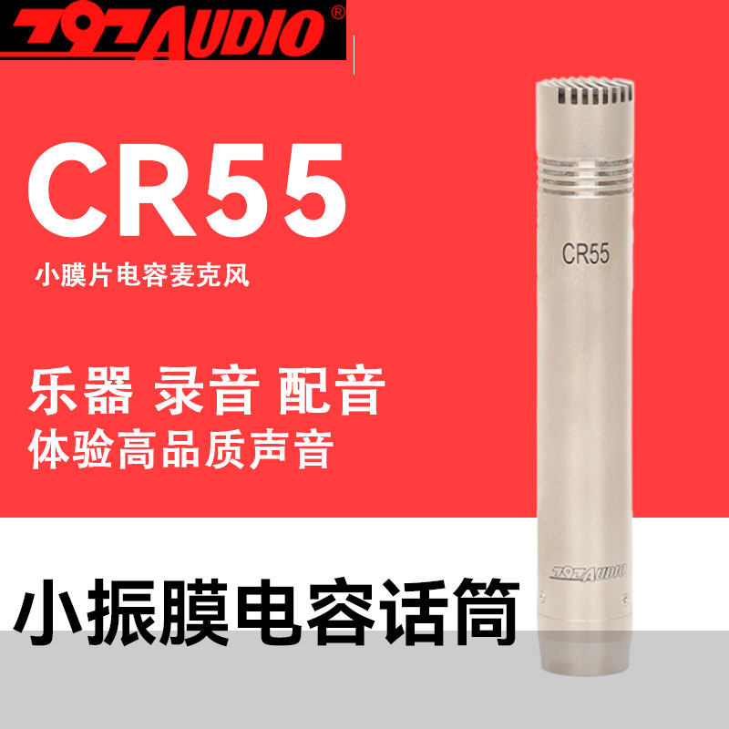 正品 北京797 CR55 纯电容小膜片录音话筒专业乐器吉他麦克