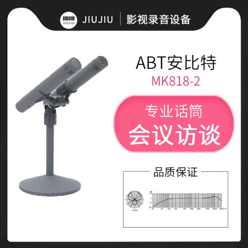 专业桌面播音采访麦克风电容话筒