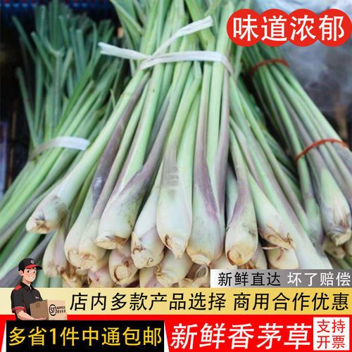 新鲜香茅草水果茶食用香料