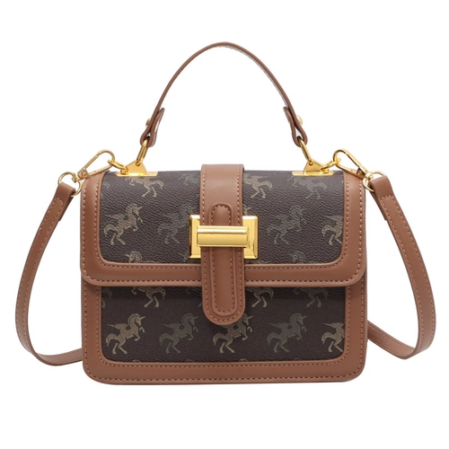 Небольшая дизайнерская универсальная демисезонная сумка через плечо, премиум класс, коллекция 2023